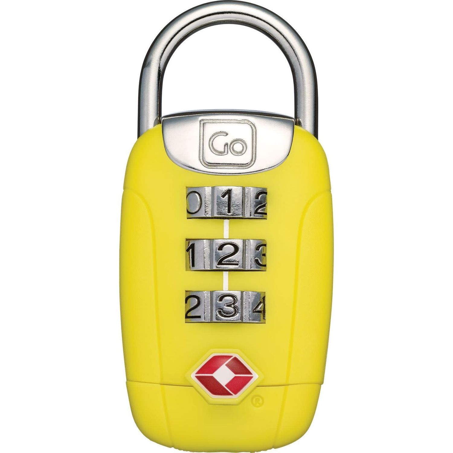 BIG DIAL TWIST N SET LOCK (358-YELLOW)