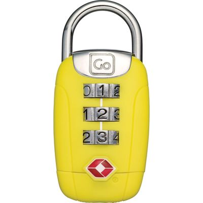 BIG DIAL TWIST N SET LOCK (358-YELLOW)