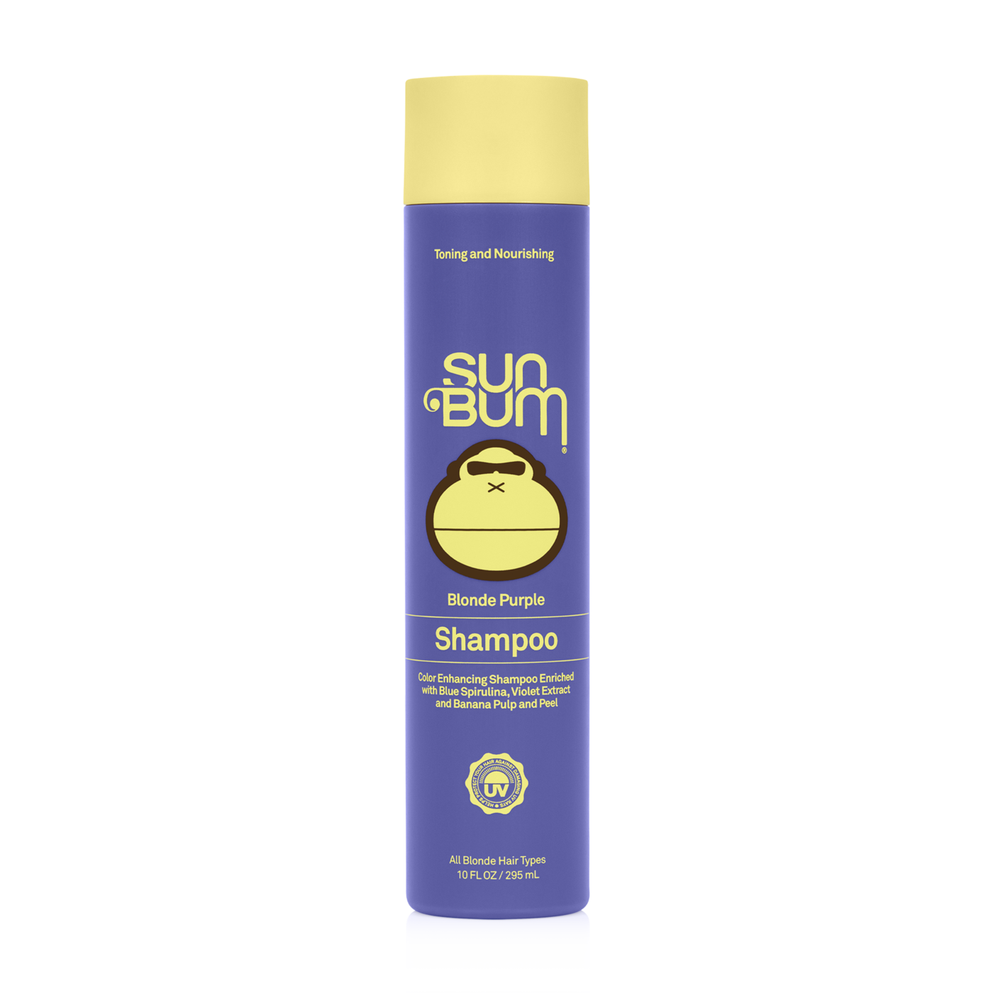 SUN BUM BLONDE PURPLE SHAMPOO 10oz (85-41107)