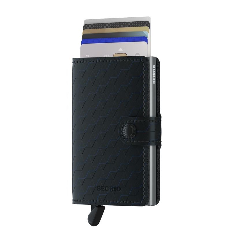 MINIWALLET OPTICAL BLACK-TITANIUM