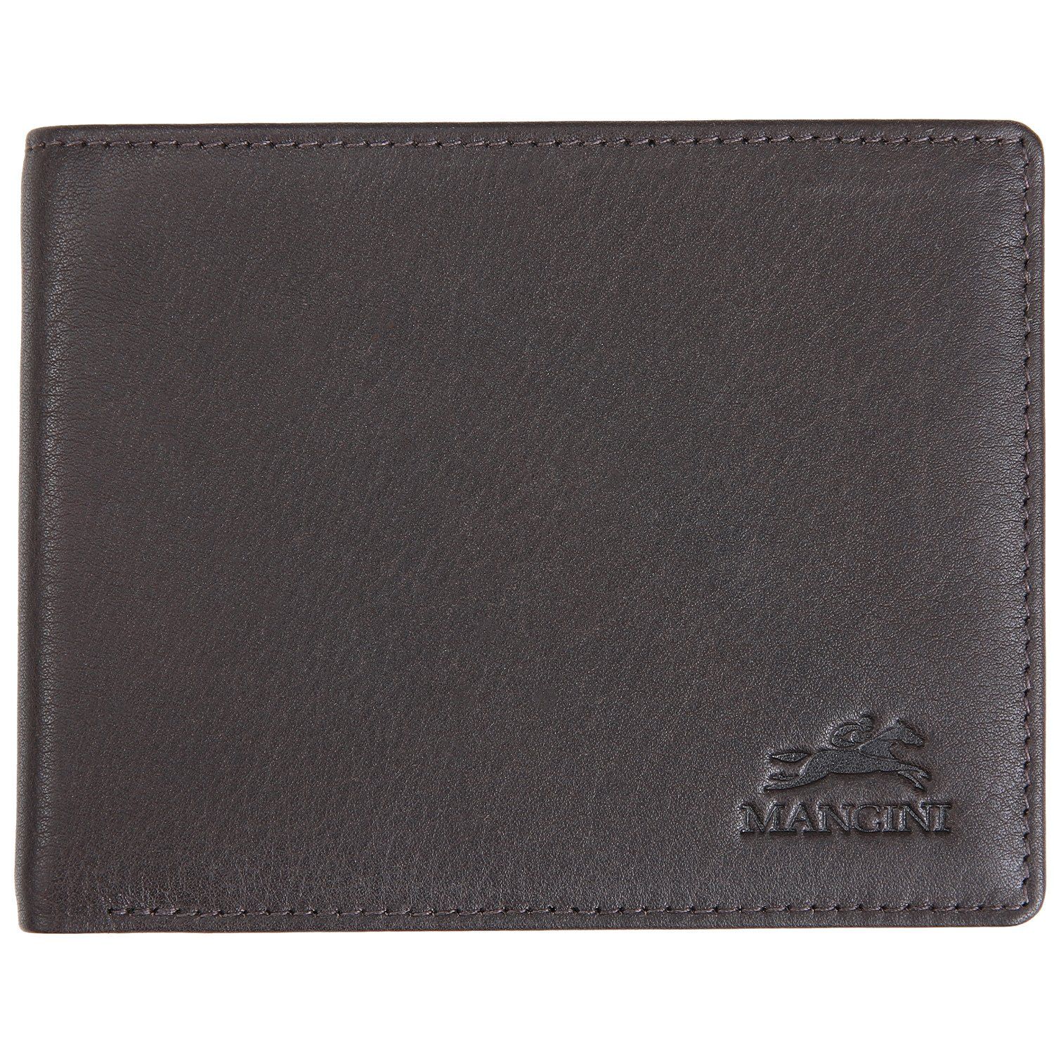 MEN&#39;S RFID BILLFOLD WITH COINPURSE, BROWN (2030151)
