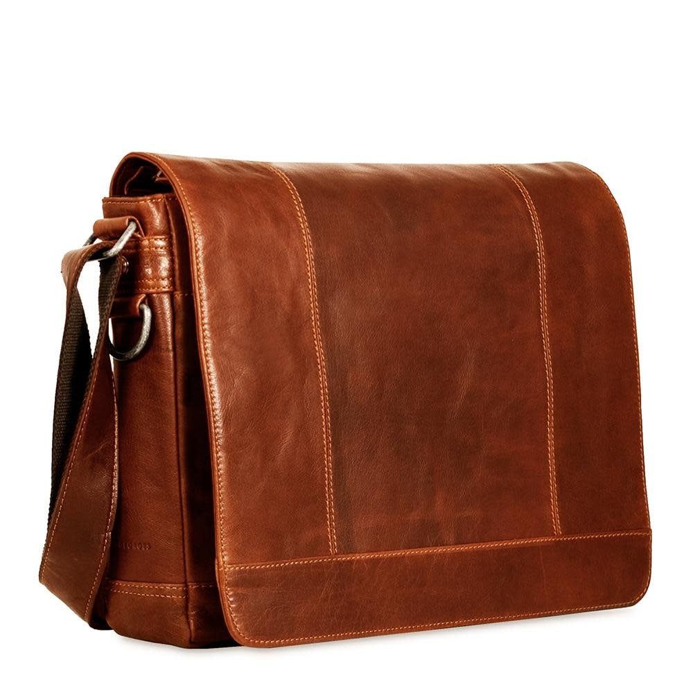FULL SIZE MESSENGER BAG (7315) HONEY