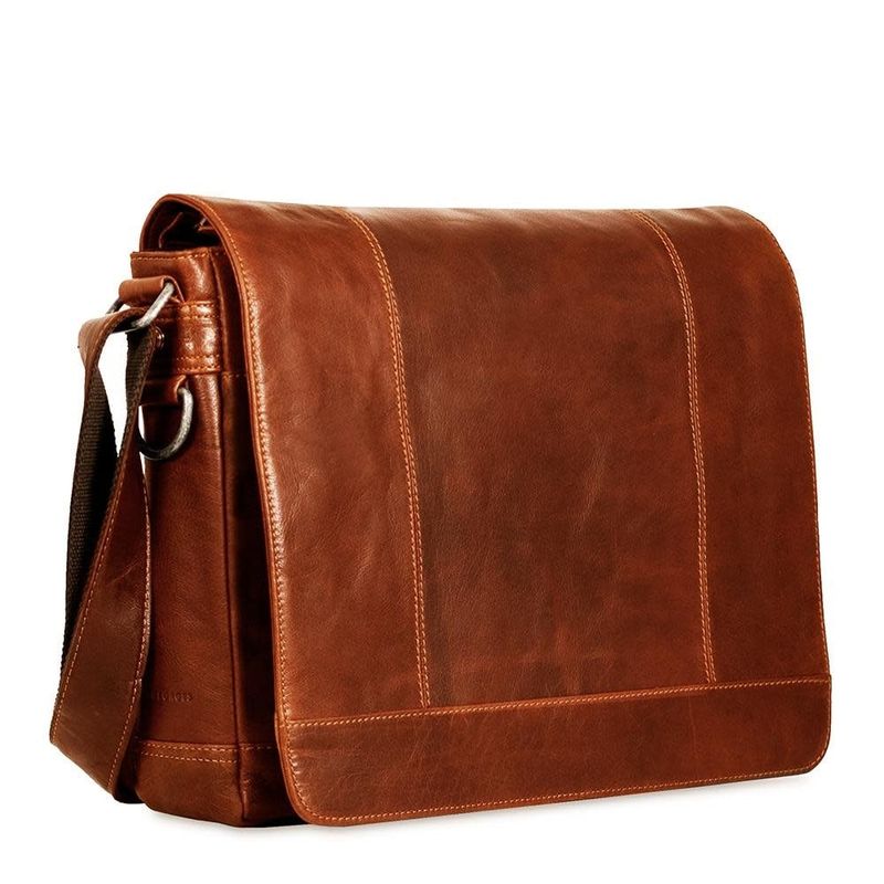 FULL SIZE MESSENGER BAG (7315) HONEY
