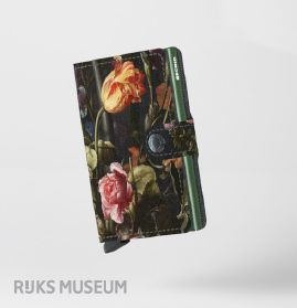 ART COLLECTION MINIWALLET VOSMAER - STILL LIFE OF FLOWERS WITH CROWN - RIJKSMUSEUM