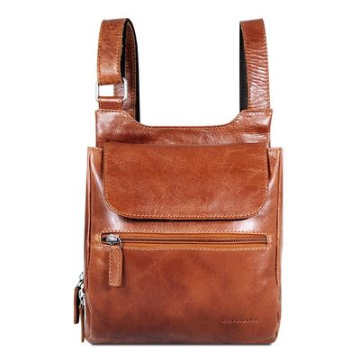 VOYAGER SLIM CROSSBODY (7831) HONEY