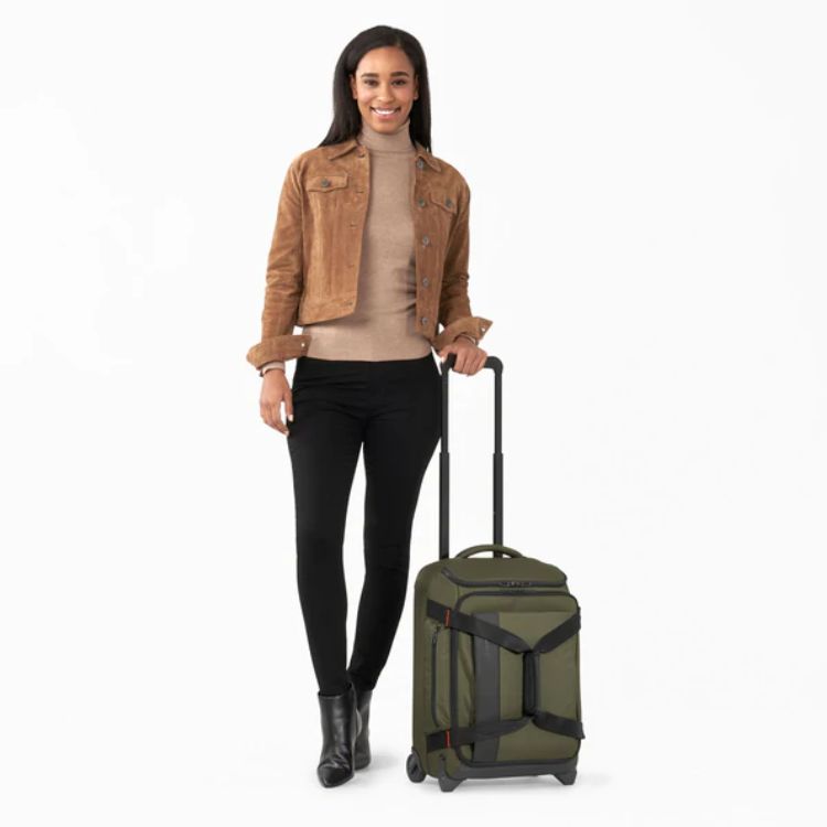 ZDX 21&quot; CARRY-ON UPRIGHT DUFFLE, HUNTER GREEN (ZXUWD121-23)