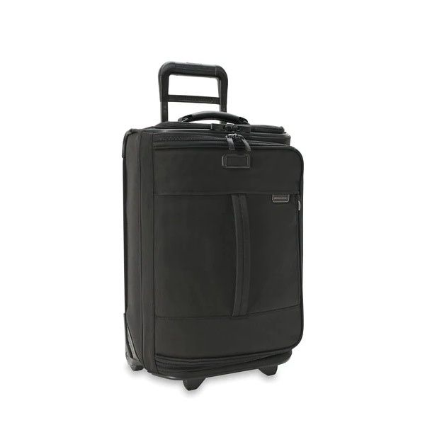 BASELINE GLOBAL 2-WHEEL CARRY-ON DUFFLE (BLUWD121-4) BLACK