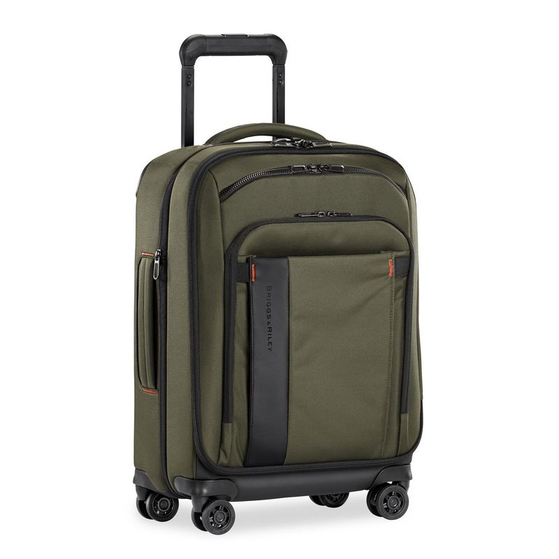 ZDX 21&quot; CARRY-ON EXPANDABLE SPINNER, HUNTER GREEN (ZXU121SPX-23)