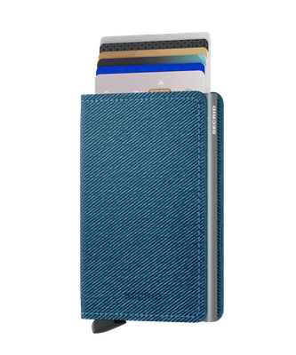 SLIMWALLET TWIST JEANS BLUE
