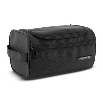 UNISEX TOP ZIP TRAVEL KIT (144185 1041) BLACK