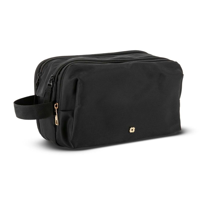 TOP ZIP DELUXE TRAVEL KIT (144184 1041) BLACK