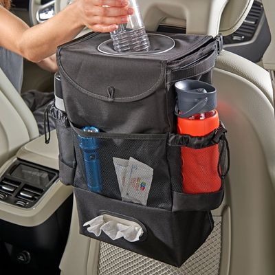 STASHAWAY SEATBACK TRASH  STATION (HR-5568-BLK)