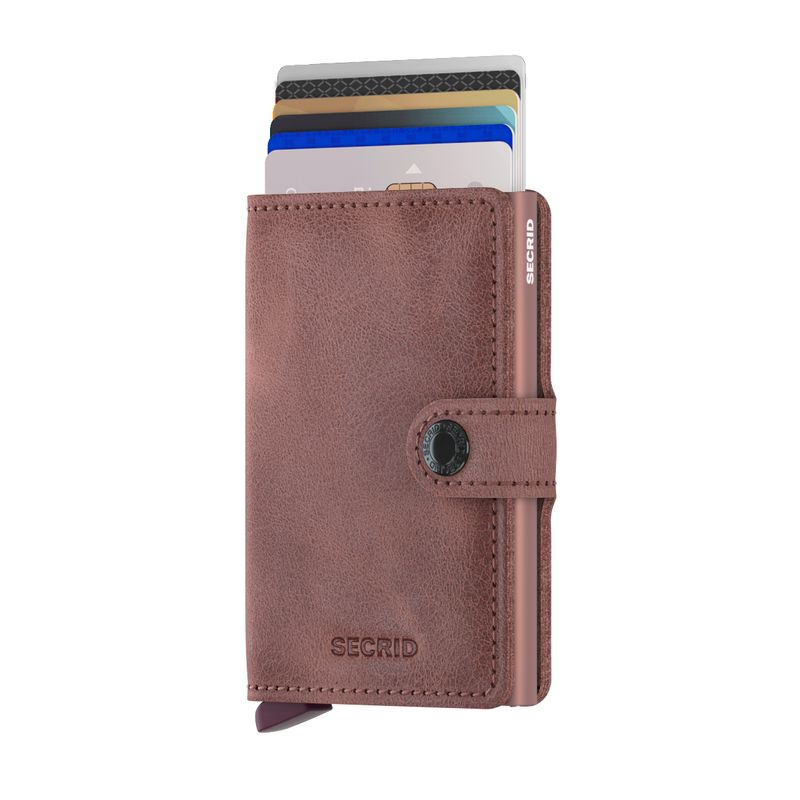 MINIWALLET VINTAGE MAUVE