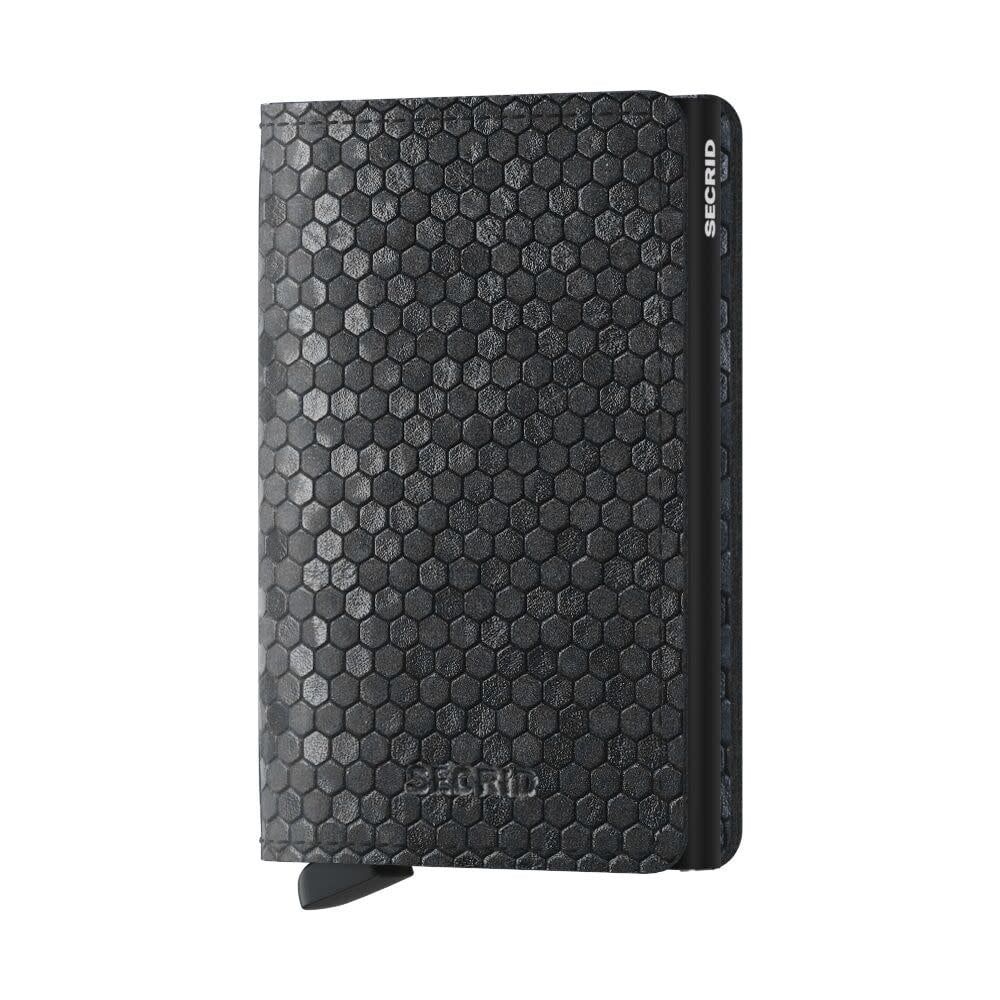 SLIMWALLET HEXAGON BLACK