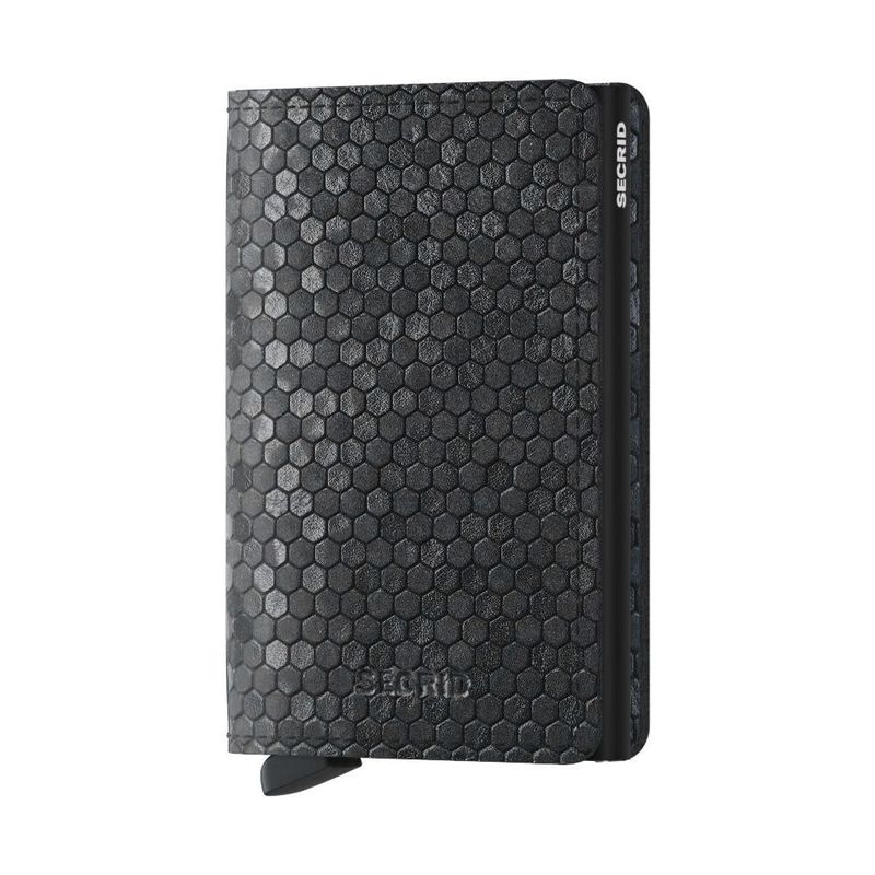 SLIMWALLET HEXAGON BLACK