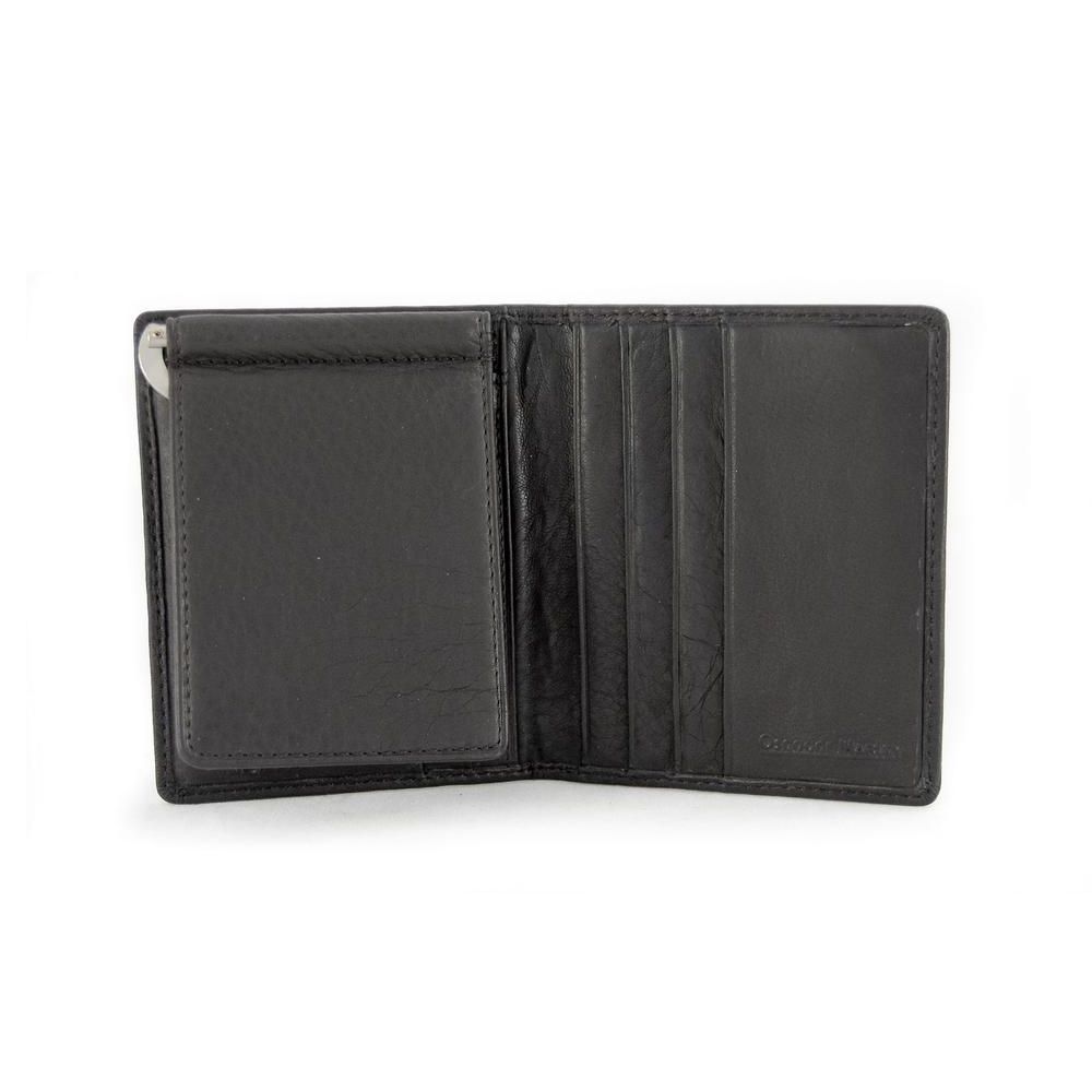 RFID REMOVABLE MONEY CLIP BILLFOLD (1239) BLACK