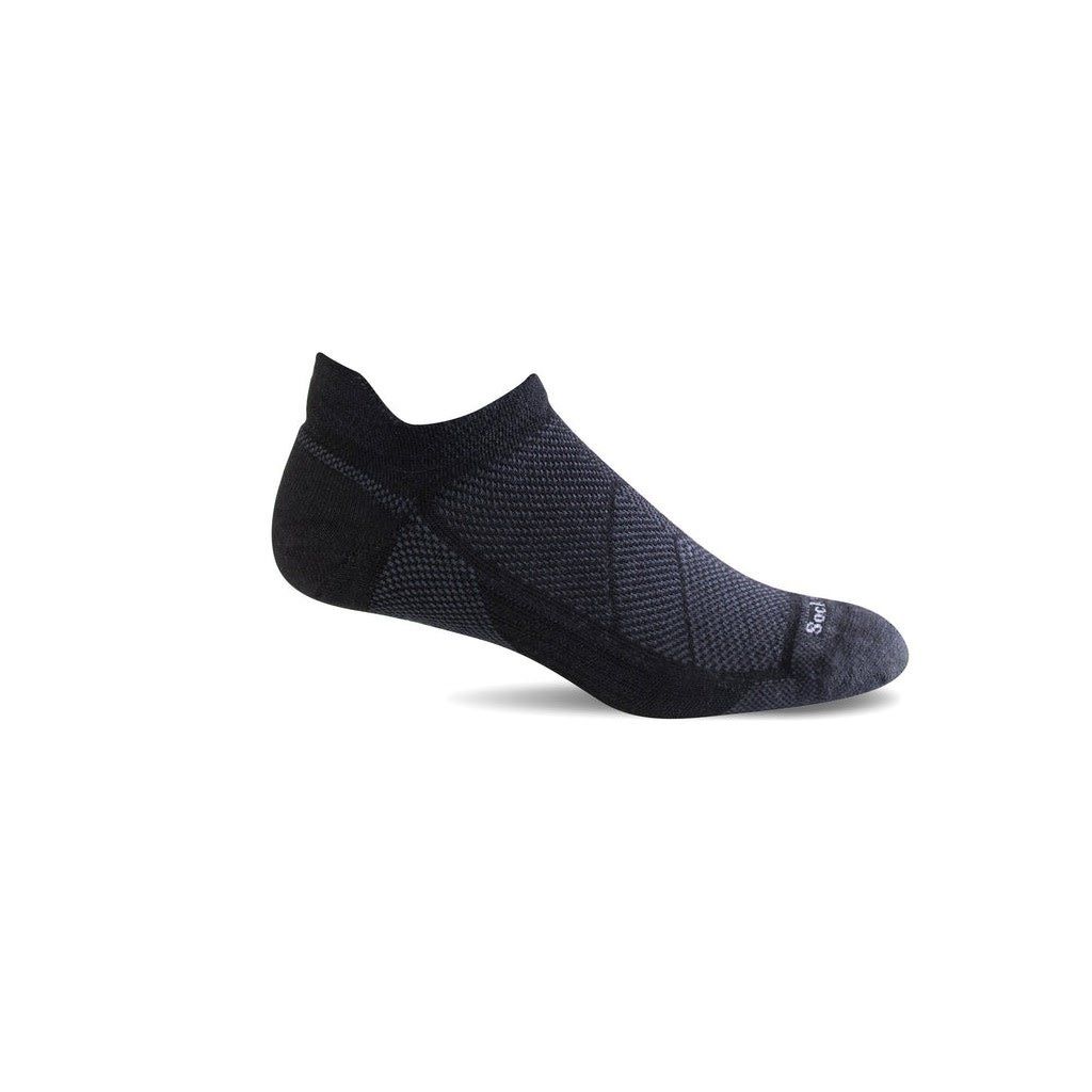 WOMEN&#39;S ELEVATE MICRO COMPRESSION SOCKS (SW83W) 900-BLACK M/L