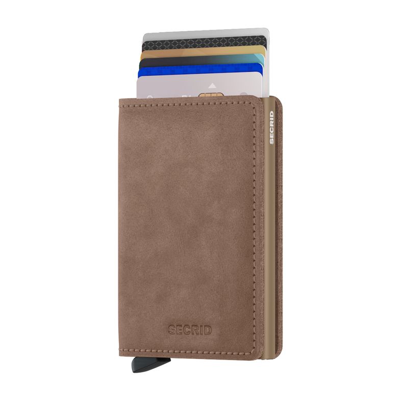 SLIMWALLET VINTAGE TAUPE