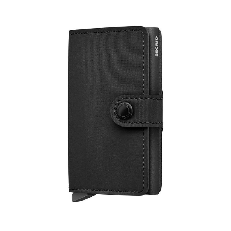 MINIWALLET YARD POWDER BLACK (NON-LEATHER)