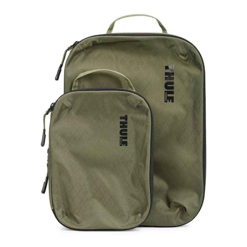 COMPRESSION PACKING CUBE S/M SET, SOFT GREEN (3205113)
