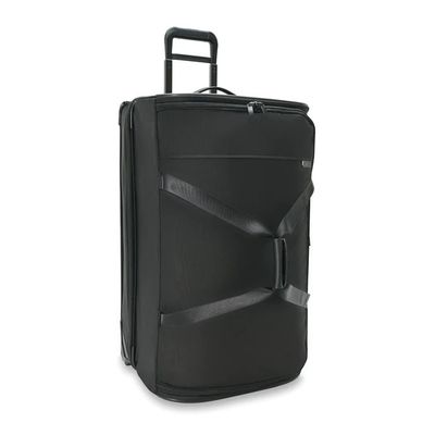 BASELINE LARGE 2-WHEEL DUFFLE, BLACK (BLUWD129-4)