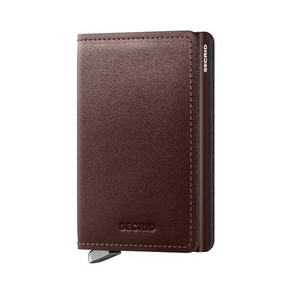 PREMIUM SLIMWALLET DUSK DARK BROWN