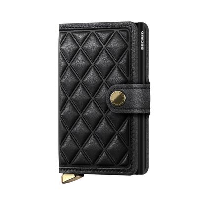 PREMIUM MINIWALLET EMBOSS DIAMOND BLACK