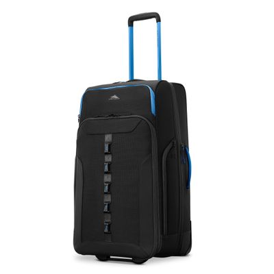 HI-LIFE MEDIUM 28&quot; WHEELED DUFFEL (154929-2642) BLACK/BLUE