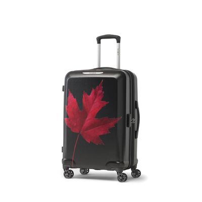 CANADIAN COLLECTION SPINNER MEDIUM (141419-5315) MAPLE LEAF RED/BLACK