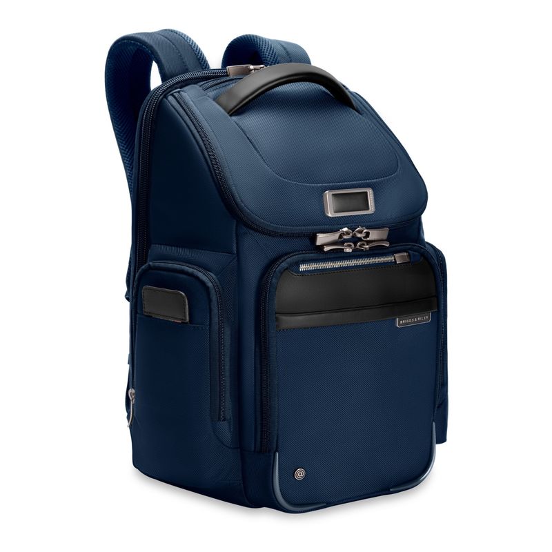 @WORK MEDIUM WIDEMOUTH BACKPACK (KK527-5) NAVY
