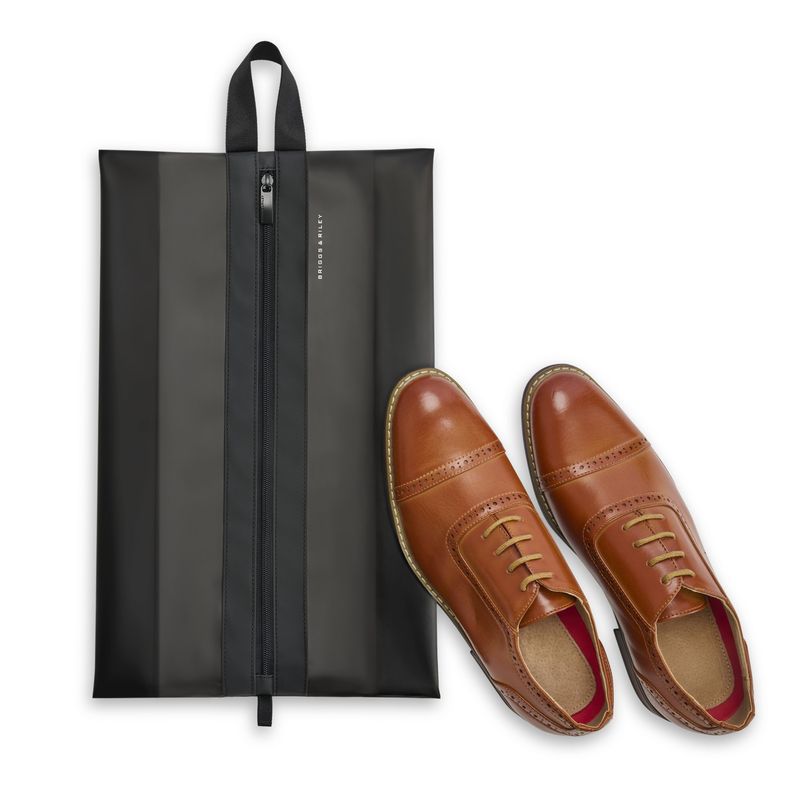 TRANSLUCENT SHOE POUCH (XN131-4) BLACK