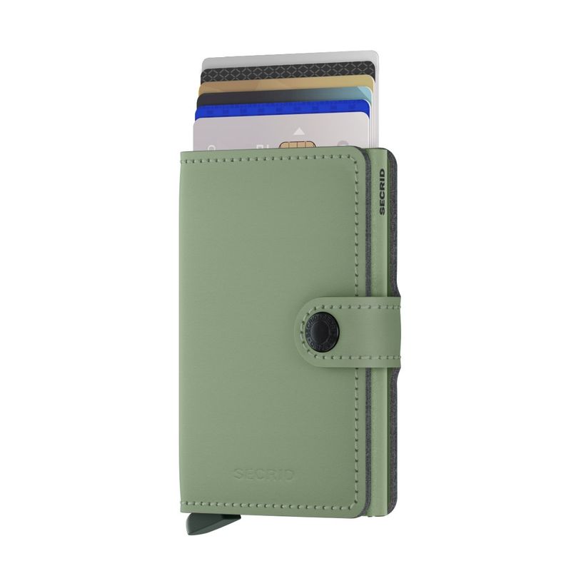 MINIWALLET YARD POWDER PISTACHIO (NON-LEATHER)