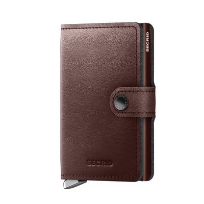 PREMIUM MINIWALLET DUSK DARK BROWN