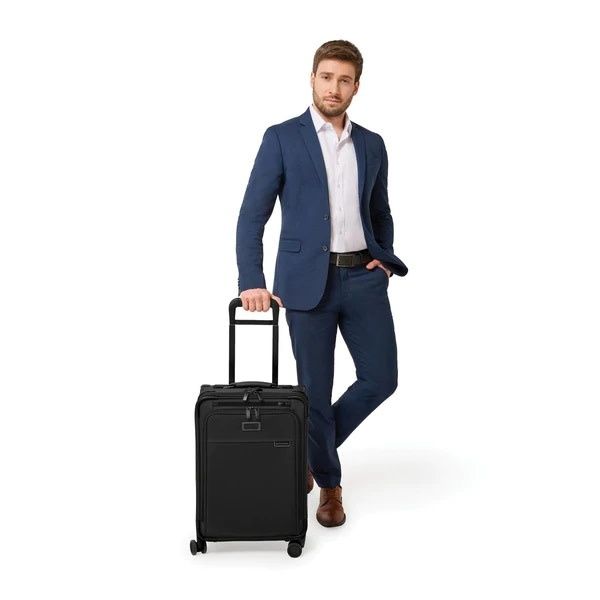 BASELINE ESSENTIAL CARRY-ON SPINNER (BLU122CXSP 4) BLACK