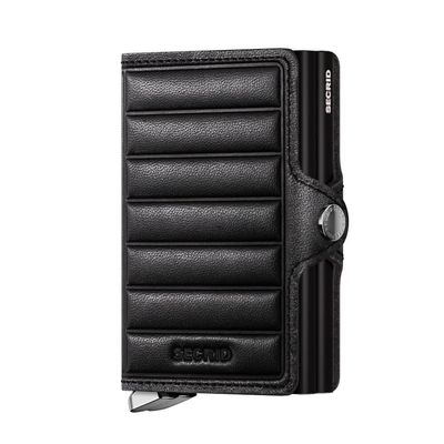 PREMIUM TWINWALLET EMBOSS LINES BLACK