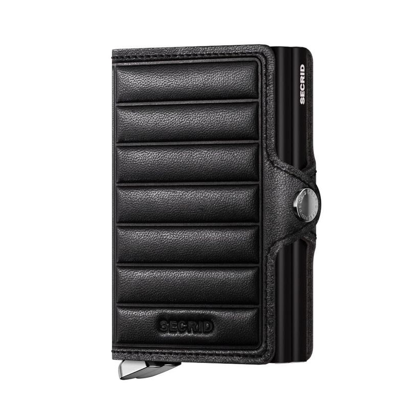 PREMIUM TWINWALLET EMBOSS LINES BLACK