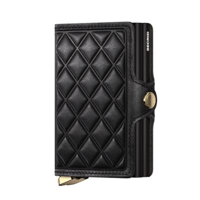 PREMIUM TWINWALLET EMBOSS DIAMOND BLACK