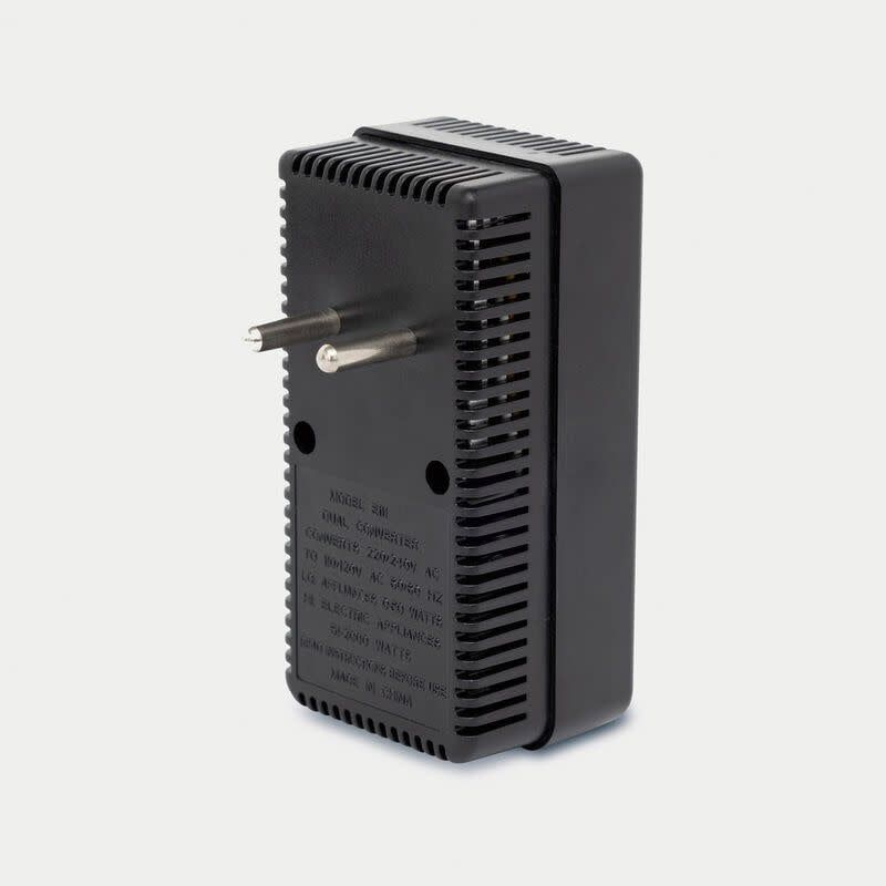 DUAL WATTAGE CONVERTER, BLACK (13619)