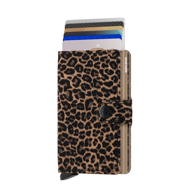 MINIWALLET LEO BEIGE