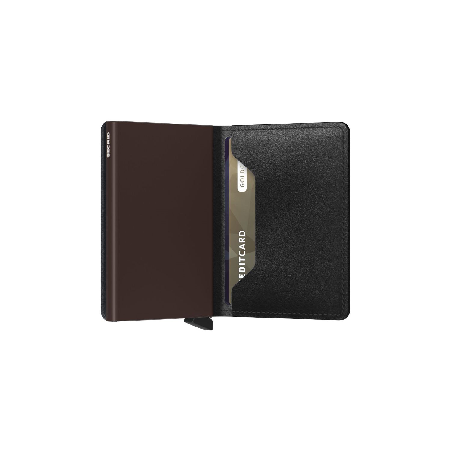 SLIMWALLET ORIGINAL BLACK BROWN