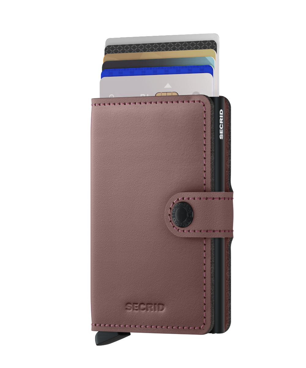 MINIWALLET MATTE ROSE