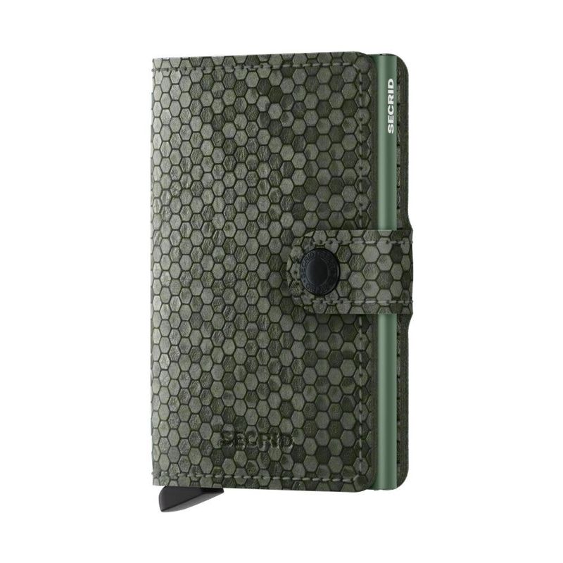 MINIWALLET HEXAGON GREEN