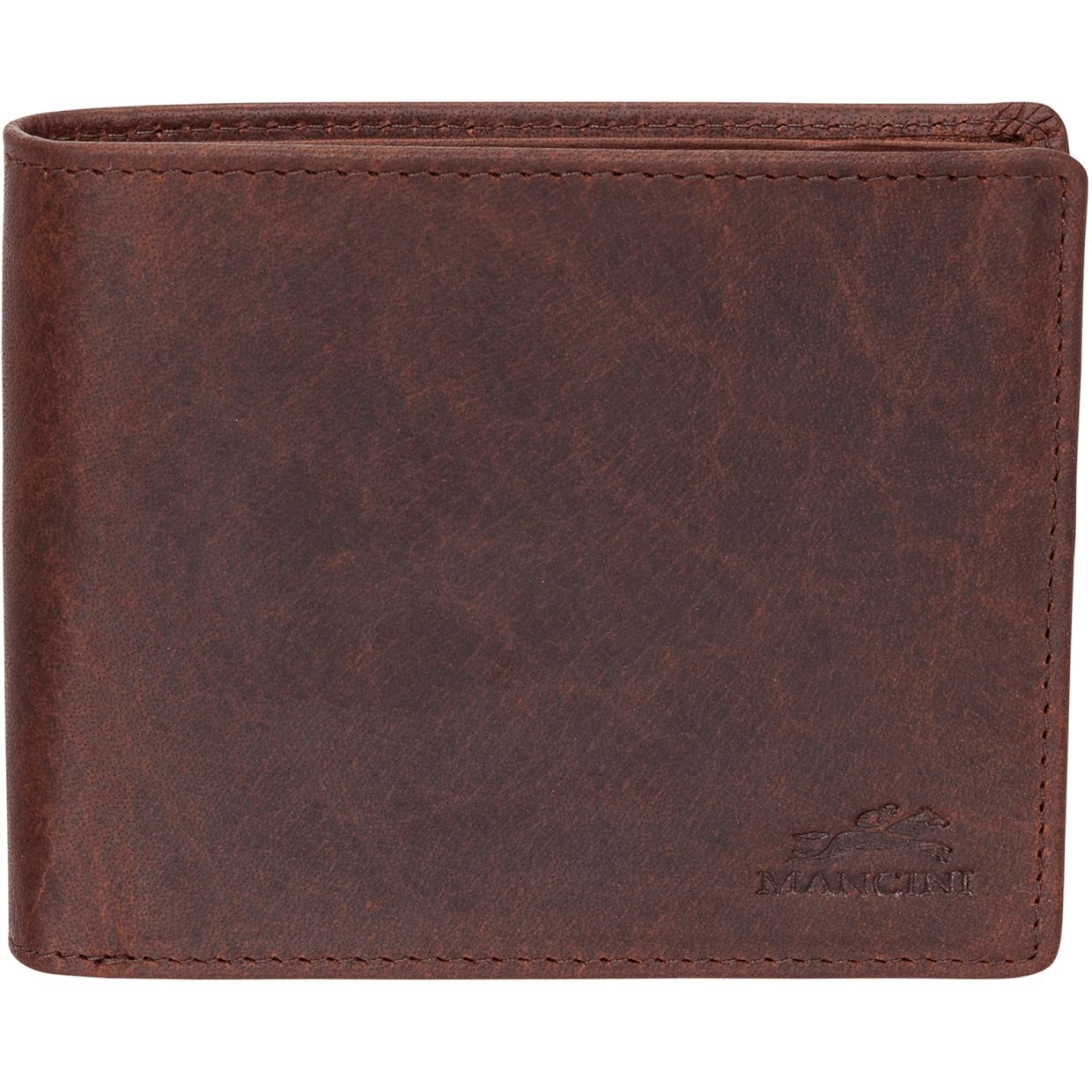 BUFFALO RFID WALLET WITH COIN POCKET BROWN (99-54151)