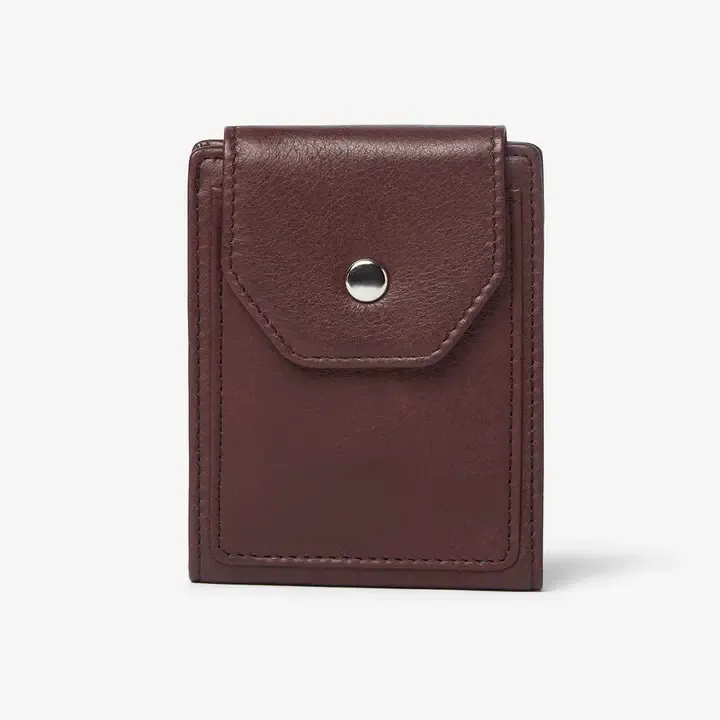 SNAP CARD CASE WALLET (1279) ESPRESSO