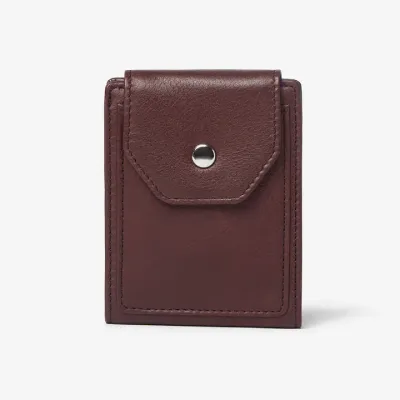 SNAP CARD CASE WALLET (1279) ESPRESSO