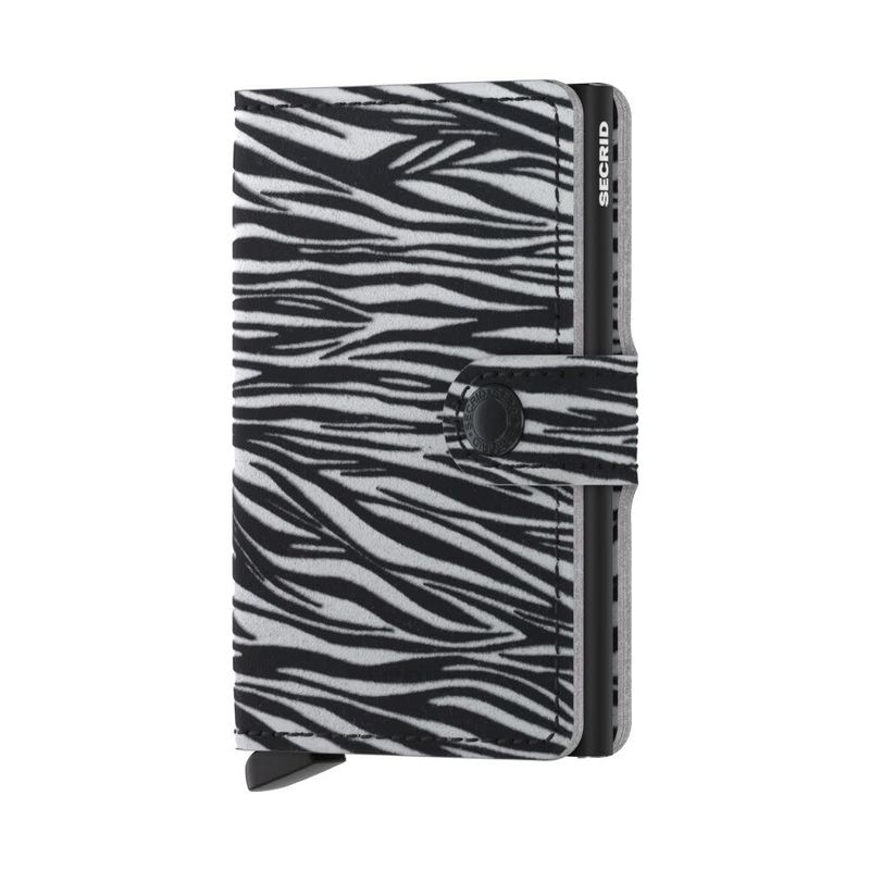 MINIWALLET ZEBRA GREY