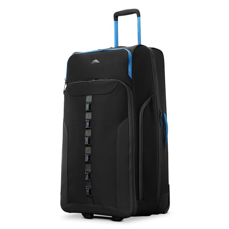 HI-LIFE LARGE 32&quot; WHEELED DUFFEL (154930-2642) BLACK/BLUE
