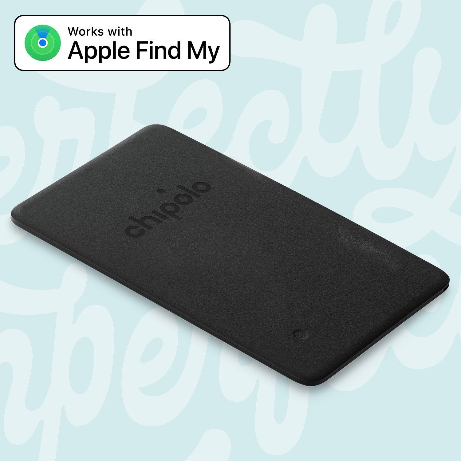 CHIPOLO CARDSPOT WALLET TRACKER ALMOSTBLACK/PERFECTLY IMPERFECT