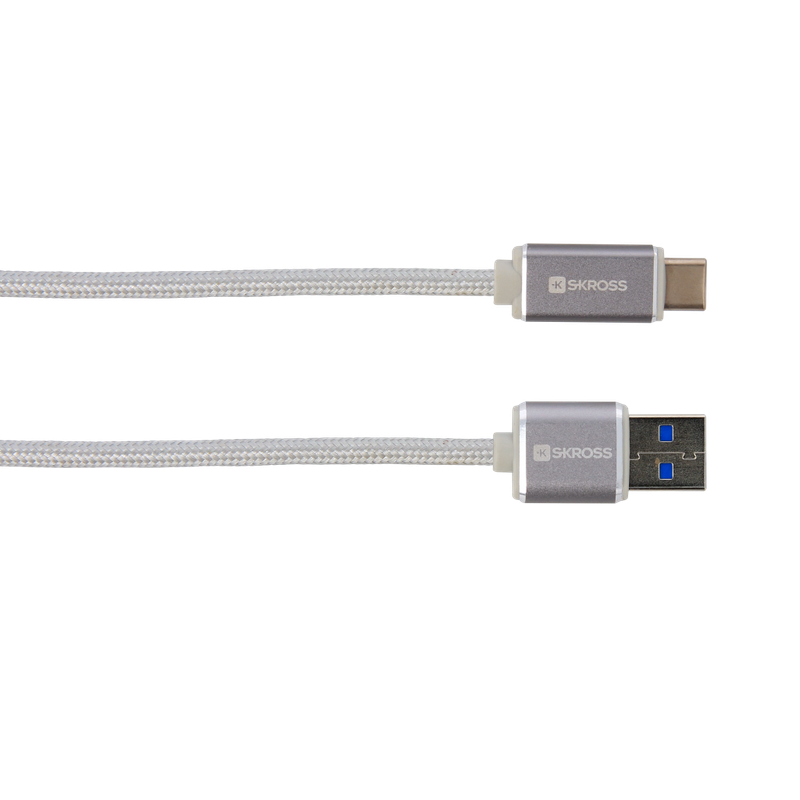 CHARGE&#39;N SYNC USB TYPE-C STEEL CHARGING CABLES (2.700243)