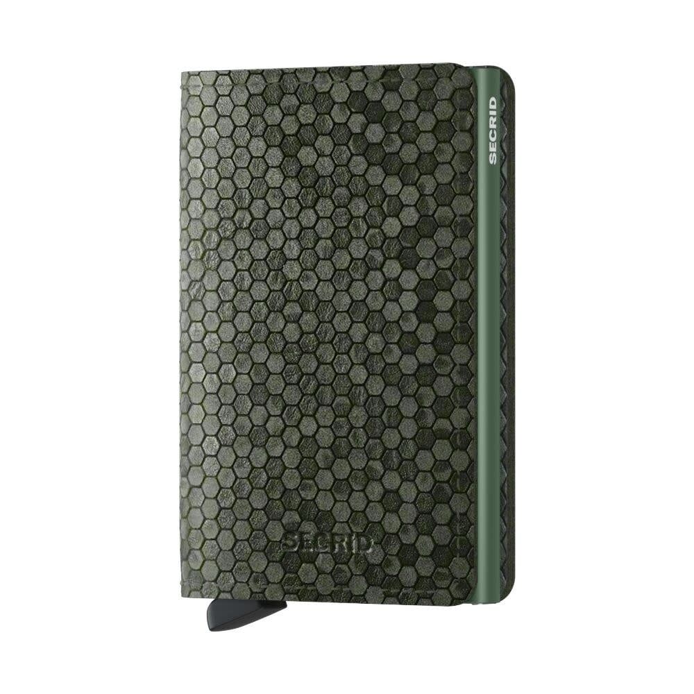 SLIMWALLET HEXAGON GREEN